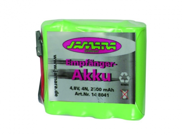 Pack receptie 4.8V  NiMH 2500mAh